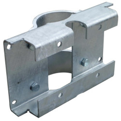Mounting plate with1/2 fastening flange for Autodrink drinkers on post : p1130302