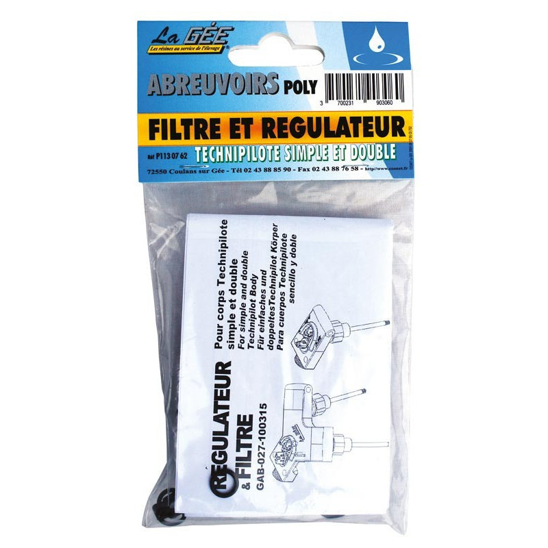 TECHNIPILOT valve flow regulators and filters : p1130762