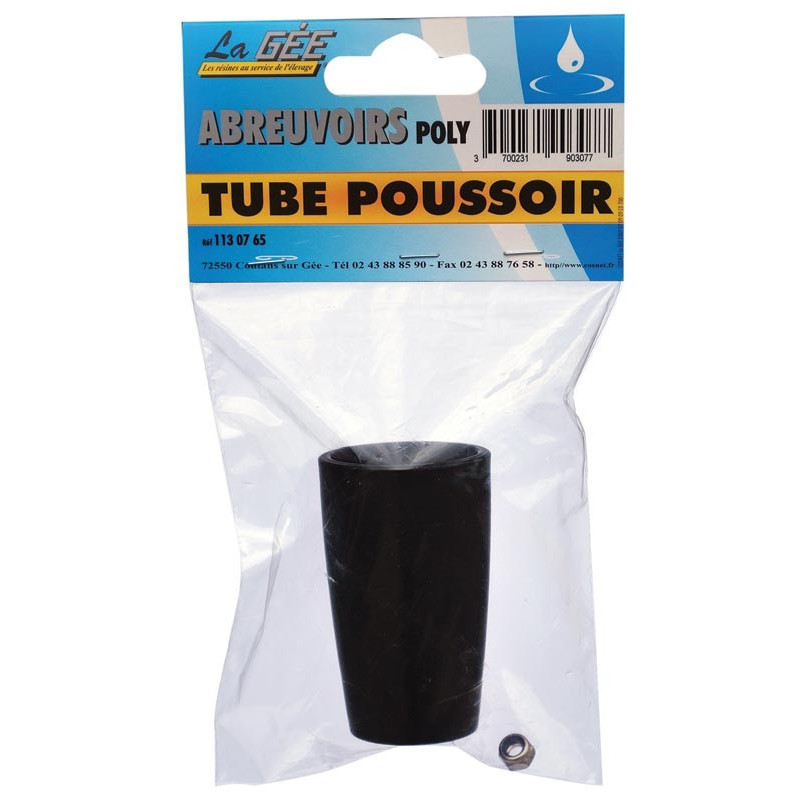 Push-tube for drinkers with pilot valve : p1130765