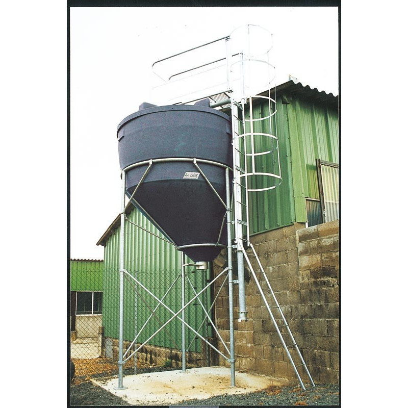 5.70 m³ large capacity foodstuff silo : p1134515