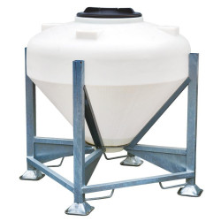500 feedstuffs silo with hatch on chassis  : p1135902