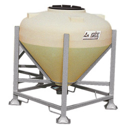 500 feedstuffs silo with hatch on chassis  : p1135902