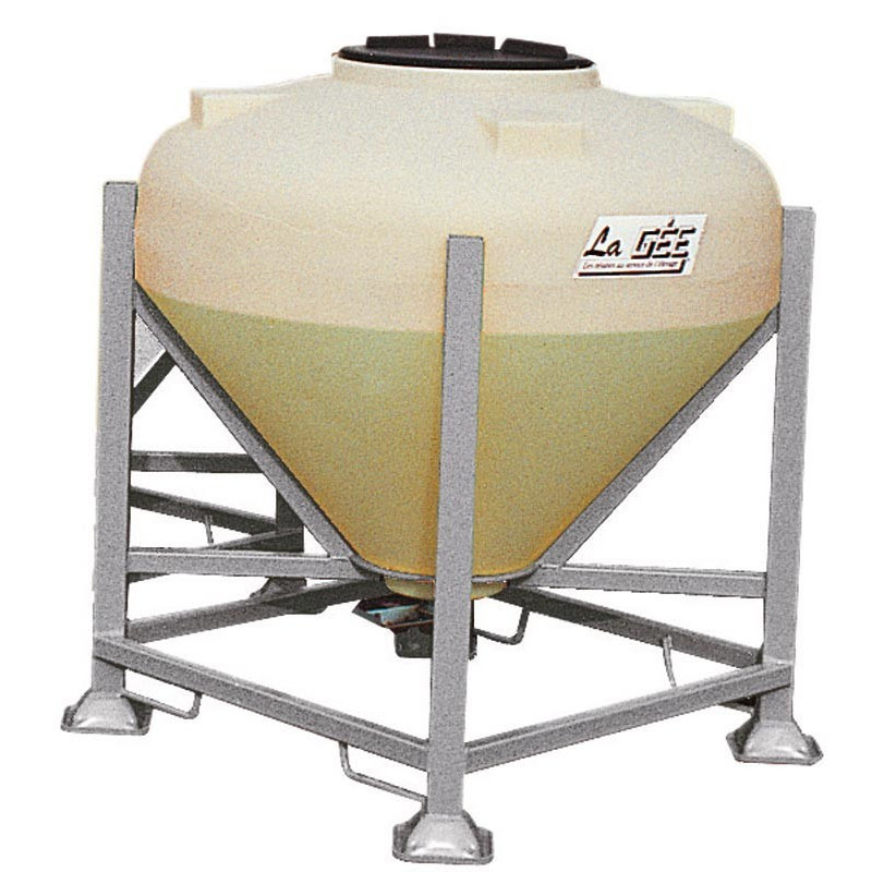 500 feedstuffs silo with hatch on chassis  : p1135902