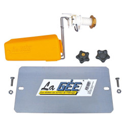 Float valve tap with protective plate for SUPERBAC strip rim : p1138301