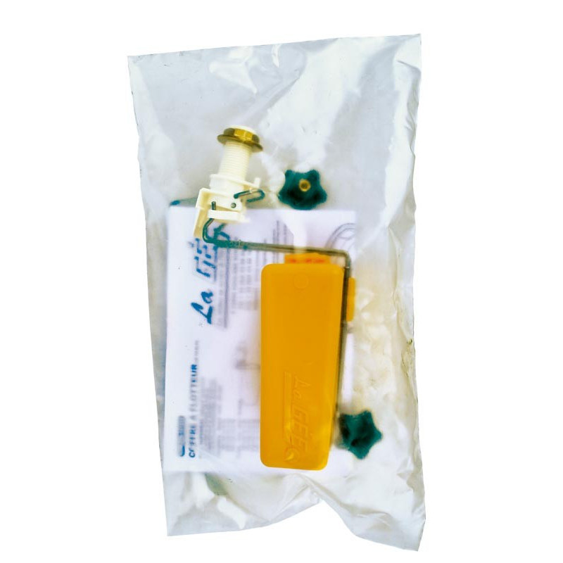 Float valve tap with protective plate for SUPERBAC strip rim : p1138301
