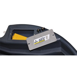 Float valve tap with protective plate for SUPERBAC strip rim : p1138301