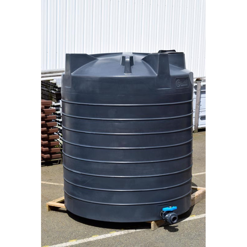 Vertical above-ground storage tank ø 1,95 m - 6000 L : p1160416