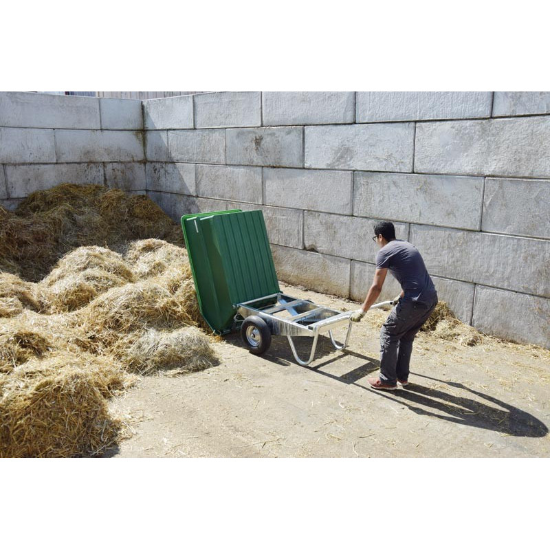 Manure barrow 450 L : p1212503