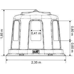 RPE GM hay rack with base : p1213747