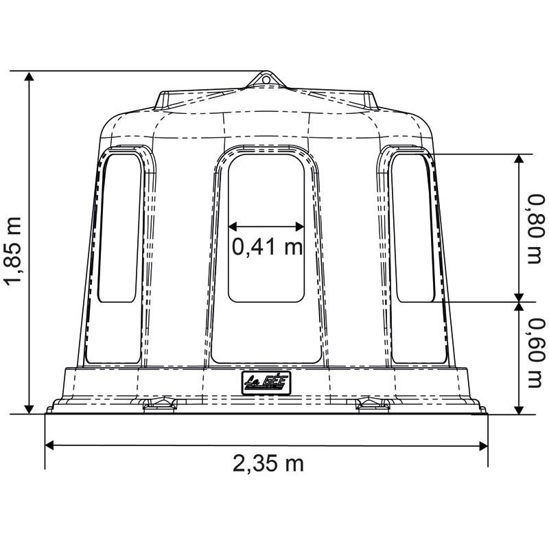 RPE GM hay rack with base : p1213747