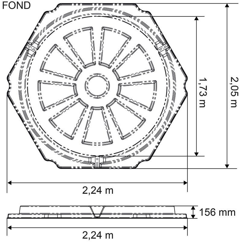 RPE GM hay rack with base : p1213747