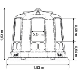 RPE PM hay rack with base : p1213748