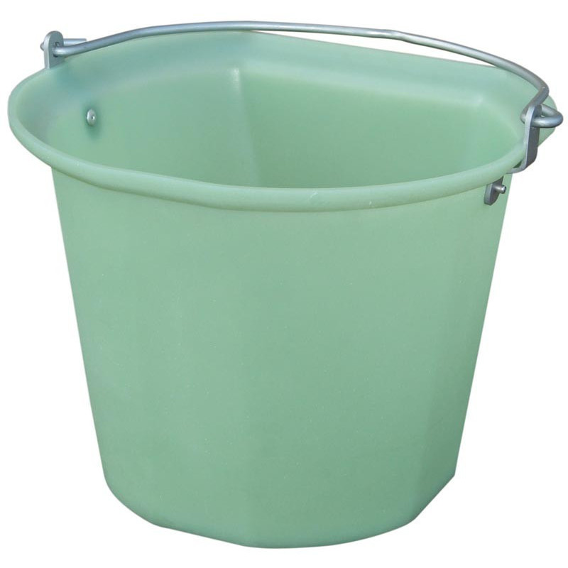 Rotomolded flat edge bucket : p1214105