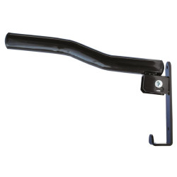 Metal fold-down saddle holder : p1215340