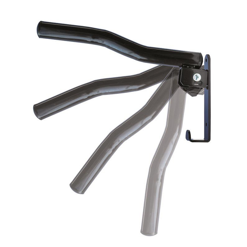 Metal fold-down saddle holder : p1215340