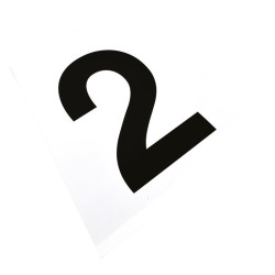 Set of self-adhesive stickers for jump beacons : p1217111