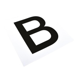 Set of self-adhesive stickers for dressage plates or panels. : p1217113