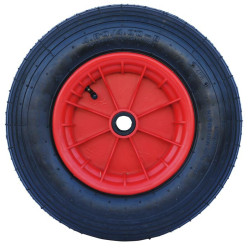 Inflatable wheel with plastic rim : p1217311