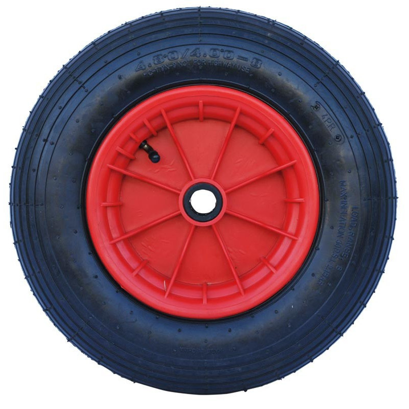 Inflatable wheel with plastic rim : p1217311