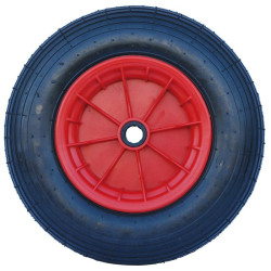Inflatable wheel with plastic rim : p1217311