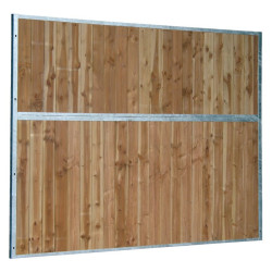 Fixed solid wood box partition 0.5 m : p1250301