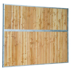 Fixed solid wood box partition 0.5 m : p1250301